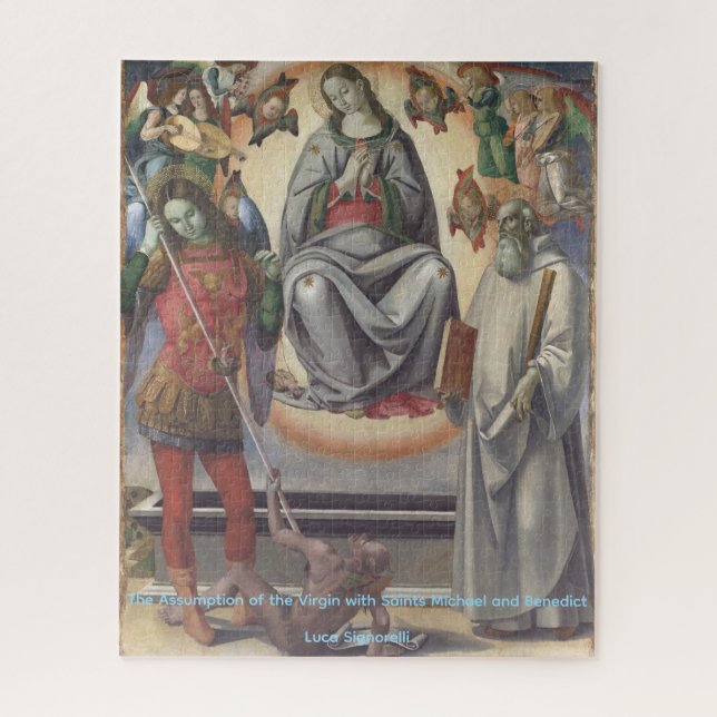 PUZZLE Tobit Tobie Raphaël Enluminure Manuscrit (Vertical)