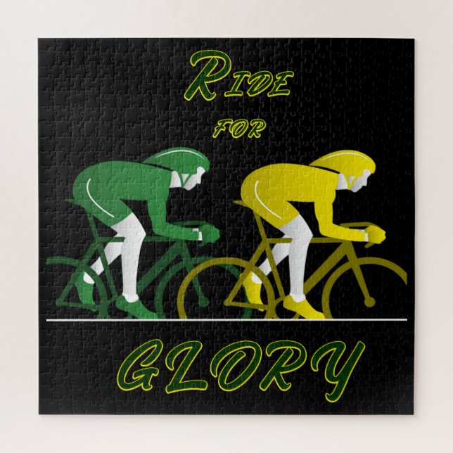 Puzzle Toile d'art pour la gloire du cyclisme (Vertical)