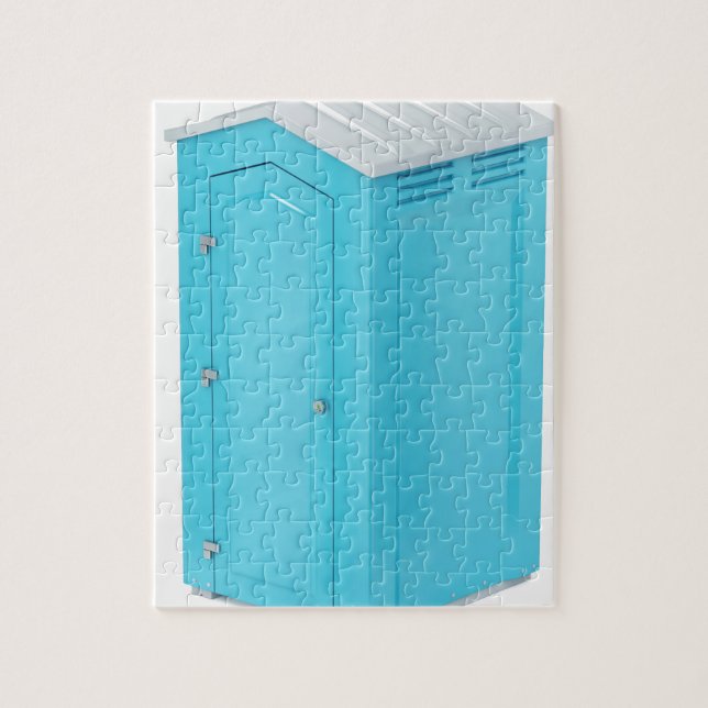 Puzzle Toilette chimique portative (Vertical)