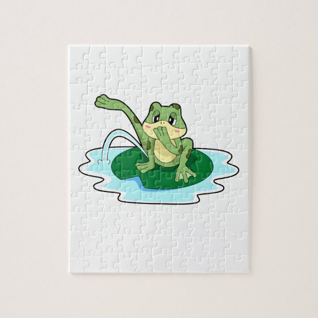 Puzzle Toilette de grenouille (Vertical)