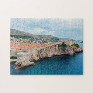Puzzle Toits et murs de la vieille ville de Dubrovnik - C