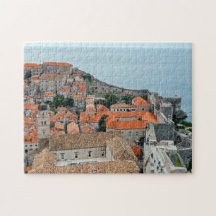 Puzzle Toits et murs de la vieille ville de Dubrovnik - C