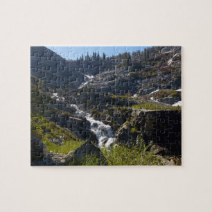Puzzle Tokopah Falls I at Sequoia National Park