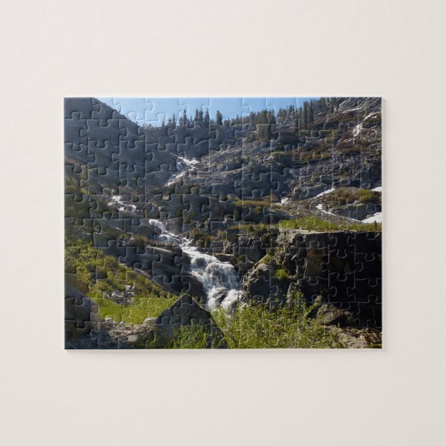 Puzzle Tokopah Falls I at Sequoia National Park (Horizontal)
