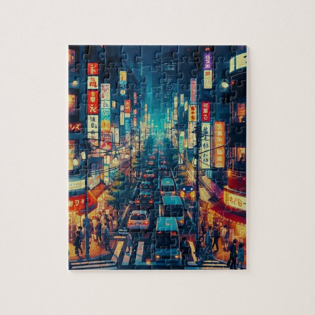Puzzle Tokyo en Mouvement (Vertical)
