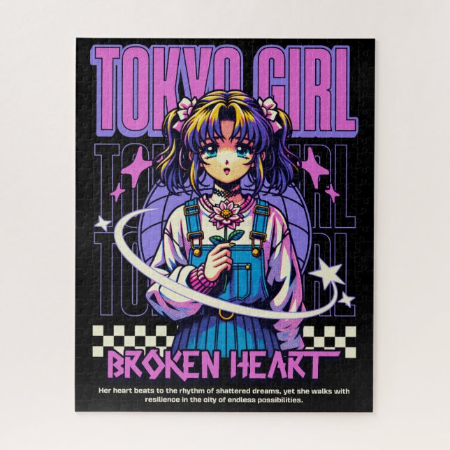 Puzzle Tokyo Girl : Rythme de résilience (Vertical)