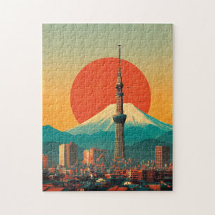 Puzzle Tokyo Japon vintage
