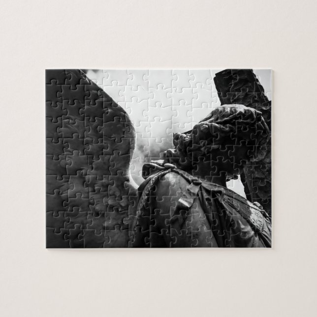 Puzzle Tombé entre l'obscurité et la lumière (Horizontal)