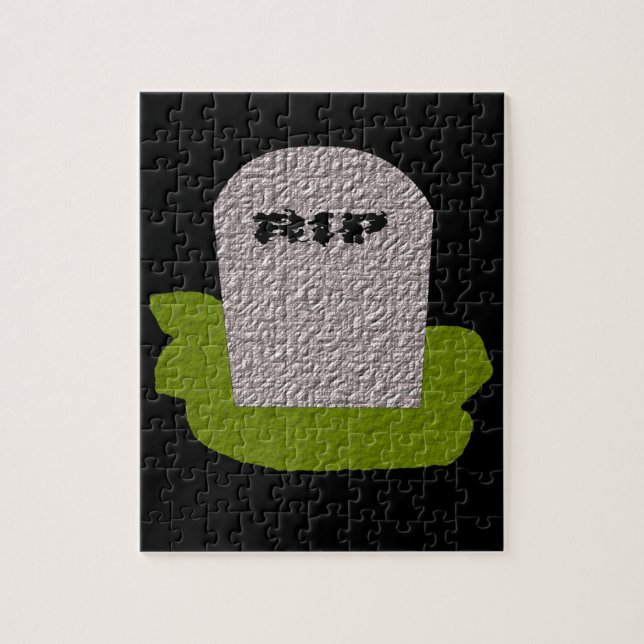 Puzzle Tombstone RIP (Vertical)