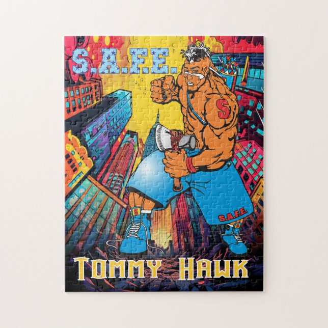 Puzzle Tommy Hawk (Vertical)