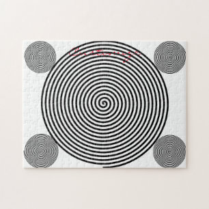 Puzzle Tonnerre-anse d'hypnose ronde