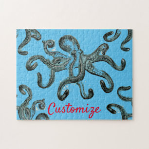 Puzzle Tonnerre-Cove d'Octopus bleu