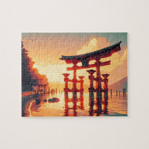 Puzzle Torii de la lumière montante