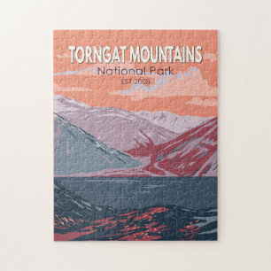 Puzzle Torngat Mountains National Park Canada Vintage