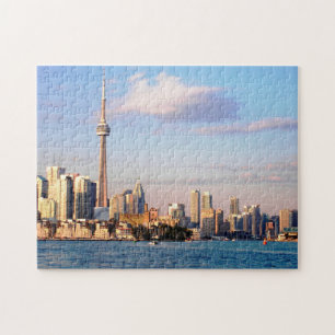 Puzzle Toronto Canada skyline ville.