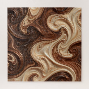 Puzzle Torsion riche textural Cappuccino au Chocolat
