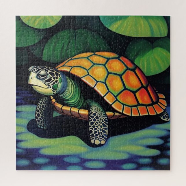 Puzzle Tortue de mer (Vertical)
