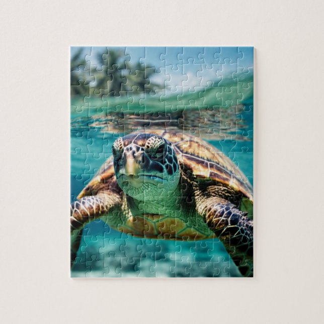 Puzzle Tortue de mer (Vertical)