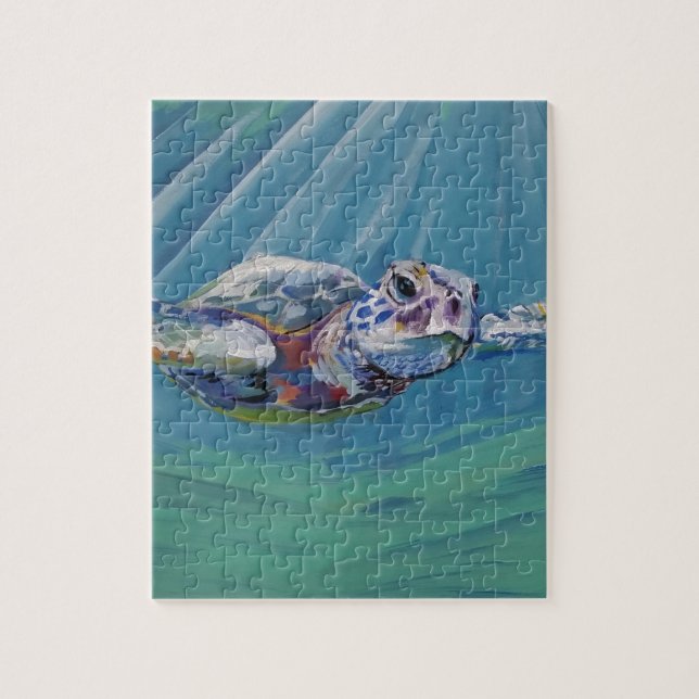 Puzzle Tortue de mer (Vertical)