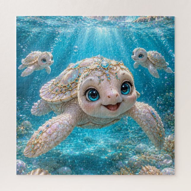 Puzzle Tortue de mer de Zander  (Vertical)