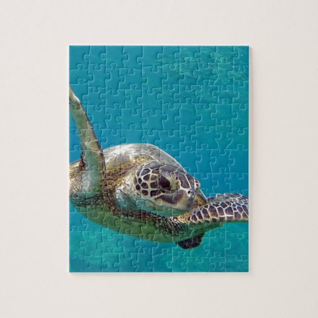 Puzzle Tortue de mer verte d'Hawaii - Honu (Vertical)