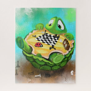 Puzzle Tortue et coccinelle Jouer aux échecs Jigsaw Puzzl