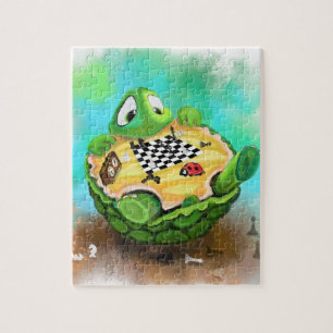 Puzzle Tortue et coccinelle Jouer aux échecs Jigsaw Puzzl