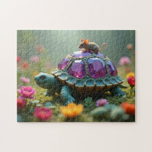 Puzzle Tortue et souris (Horizontal)