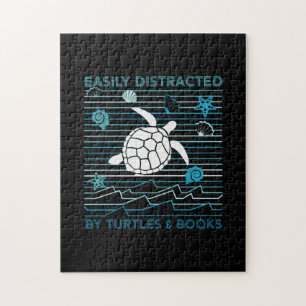 Puzzle Tortue Facilement Distraite Par Les Tortues Et Les