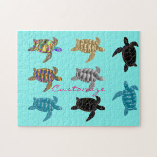 Puzzle Tortues de mer multicolores Thunder_Cove