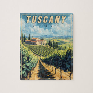 Puzzle Toscane vintage Italie