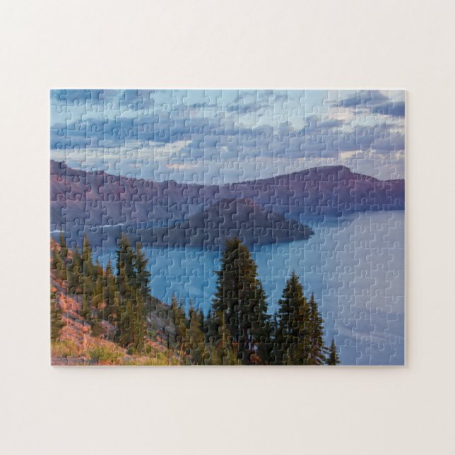 Puzzle Tôt le matin, Crater Lake (Horizontal)