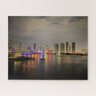 Puzzle Tôt le matin dans le port de Miami, Floride Jigsaw