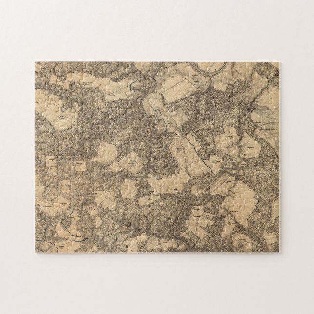Puzzle Totopotomoy, Virginie (Horizontal)
