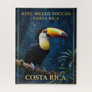 Puzzle Toucan à bec caréné, faune du Costa Rica