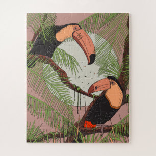 Puzzle Toucans vintage