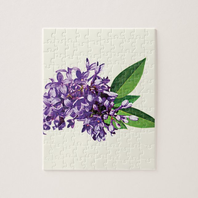 Puzzle Touffe de lilas violets (Vertical)