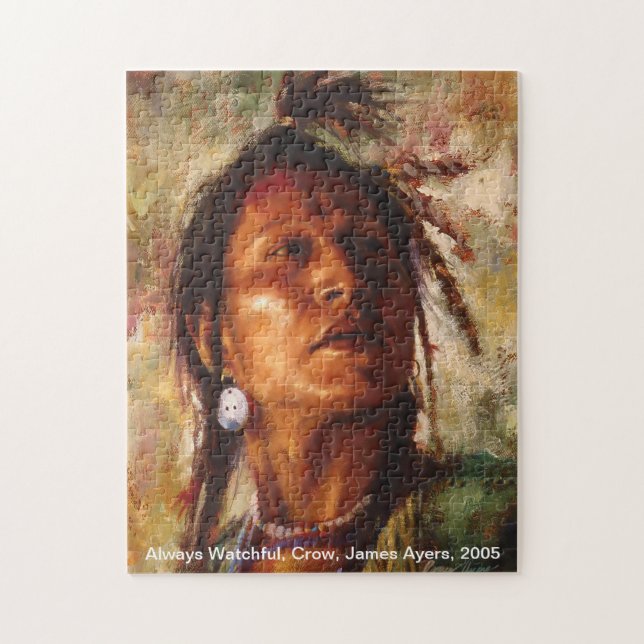 Puzzle toujours attentif et indien (Vertical)