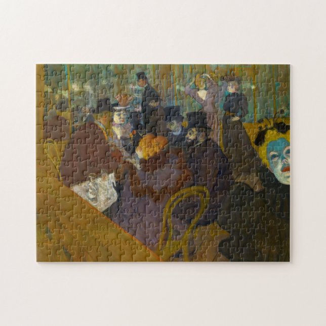Puzzle Toulouse-Lautrec - Au Rouge (Horizontal)