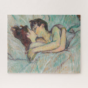 Puzzle Toulouse-Lautrec - En Lit, Baiser