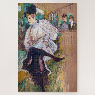 Puzzle Toulouse-Lautrec - Jane Avril dansant