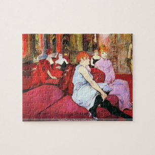 Puzzle Toulouse-Lautrec - salon dans le puz de la rue De