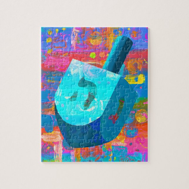Puzzle Toupie de Hanouka (Vertical)