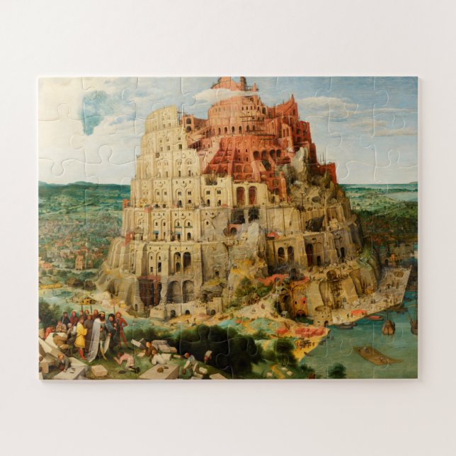 Puzzle Tour de Babel par Peter Bruegel l'Ancien (Horizontal)