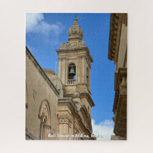 Puzzle Tour de clochers à Mdina, Malte.