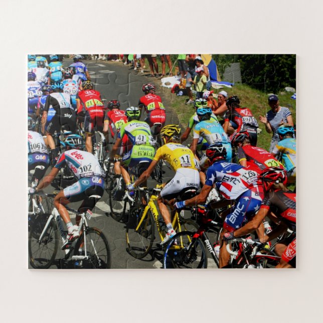 Puzzle Tour de France Jaune Jersey 2010 (Horizontal)
