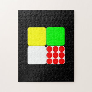 Puzzle Tour de France Jerseys 3 Noirs