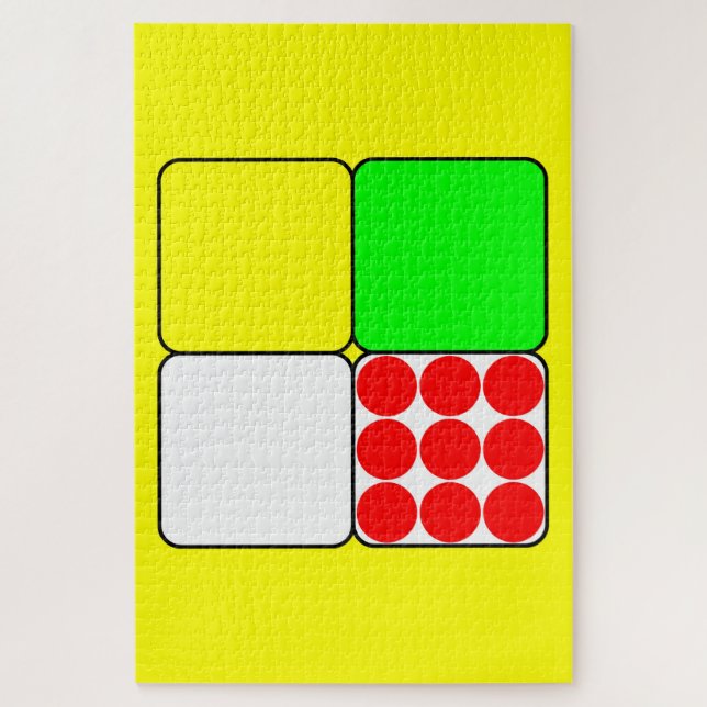 Puzzle Tour de France Jerseys 3 Yellow (Vertical)