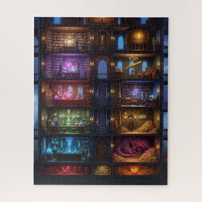 Puzzle Tour de sorcier (Vertical)