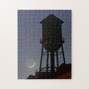 Puzzle Tour d'eau sur le toit   Crescent Moon New Jersey